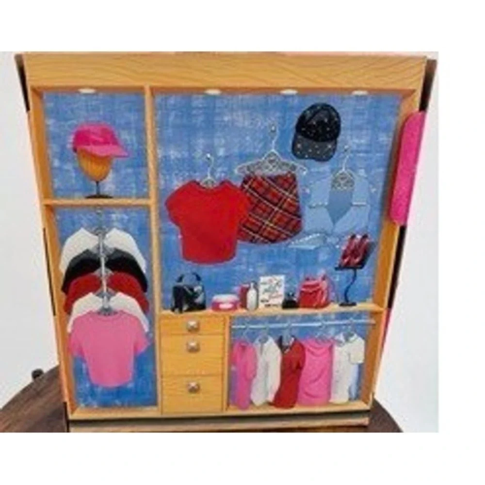 Vintage NEW Mattel 1997 Cool Shoppin Barbie Doll Playset Working Cash Register